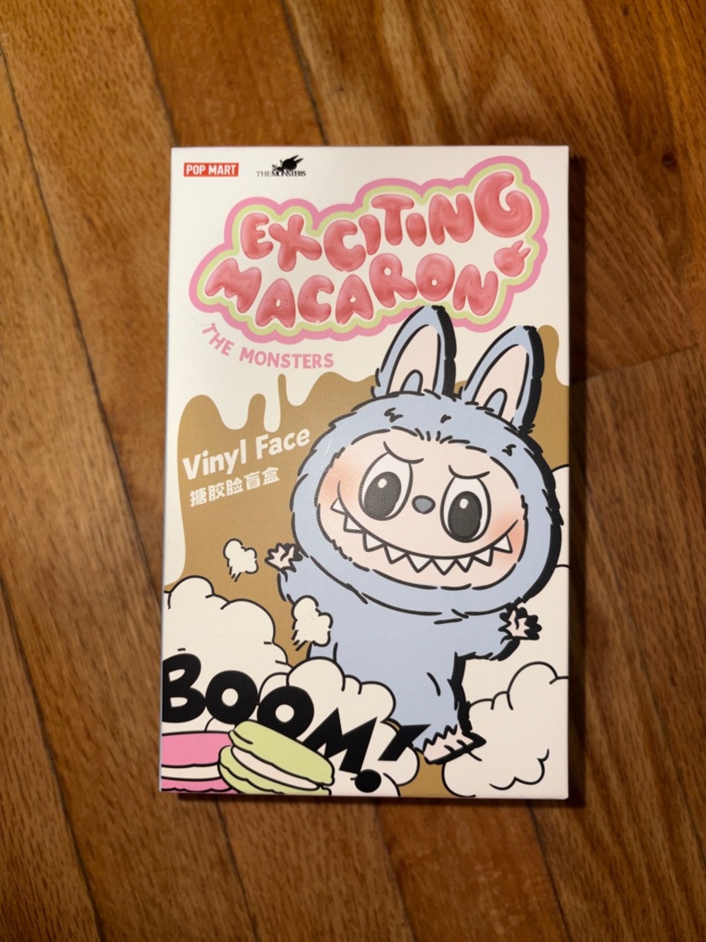 Pop mart Labubu the monsters exciting macaron sea salt coconut sealed box